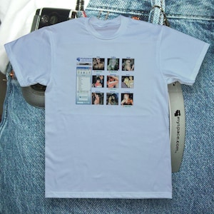myspace icons (myspace inspired tee)