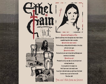 Ethel Cain Inspired Poster