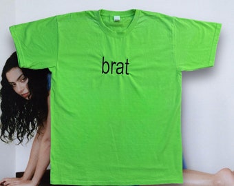 BRAT SPELLOUT TEE (charli xcx inspired)