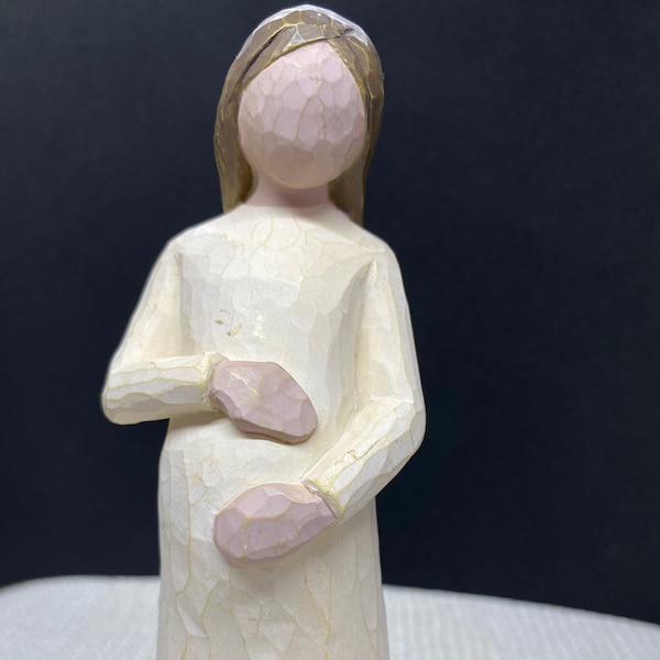 Figurine vintage saule chérie, cadeau pour une femme enceinte, cadeau pour une baby shower