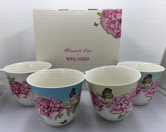 Miranda Kerr for Royal Albert Everyday Friendship Set of 4 Multicoloured Mugs