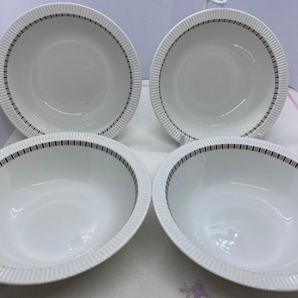 Arzberg Delphi 2075 Heinrich Loffelhardt 3371 Set of Four 15 cm Bowls