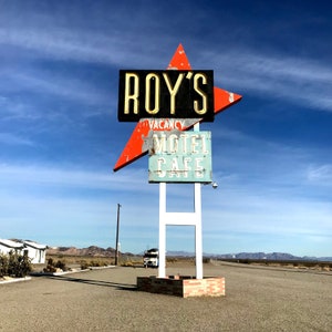 Roys Amboy Mojave Desert Photograph Print