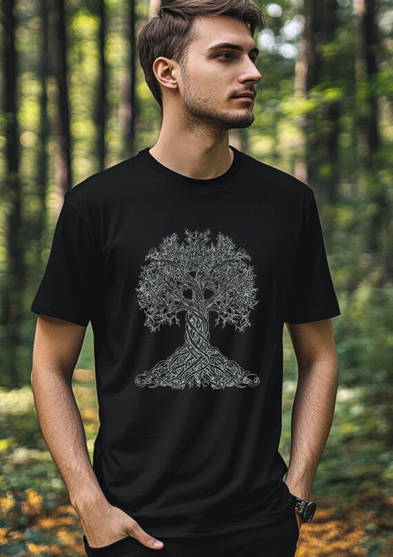Tree Shirt - Gnarled Tree Tshirt - Men's - Womens Graphic Tee
