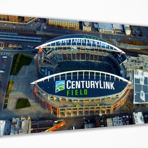 Centurylink Field Stadium Leinwand Wand Kunst Wand Dekor Raum Dekor, Home Decor, Film Poster für Geschenk BEREIT ZUM AUFHÄNGEN