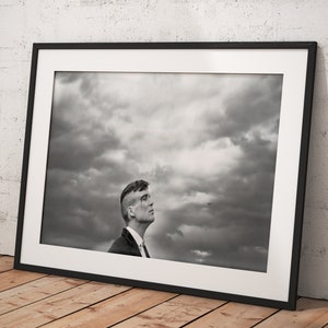 Thomas Shelby Peaky Oogkleppen, Print, Room Decor, Home Decor, Film Poster voor Gift, KLAAR OM OP TE HANGEN