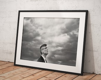 Thomas Shelby Peaky Blinders, Wydruk, Dekoracja pokoju, Dekoracja domu, Plakat filmowy na prezent, GOTOWY DO POWIESZENIA