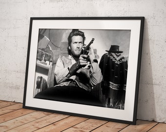 クリント・イーストウッド ポスター木製フレーム入り Amazon.co.jp: The Good the Bad and the Ugly 映画ポスター 映画