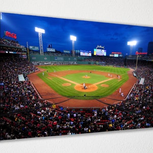 Boston Red Sox - Fenway Park Poster Canvas Wall Art Wall Decor Room Decor, Home Decor, Movie Poster for Gift READY TO HANG
