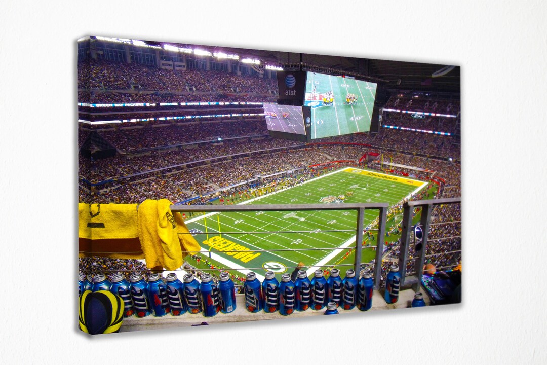 Green Bay Packers Lambeau Field Wall Art Decor Canvas Wall Art Etsy