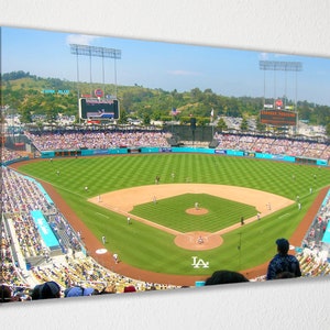 Dodger Stadium Poster Canvas Wall Art Wall Decor Room Decor, Home Decor, Movie Poster for Gift READY TO HANG