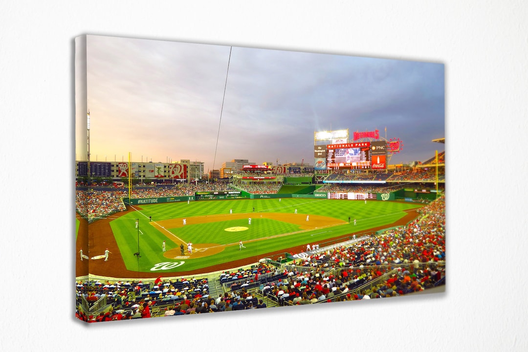 Washington Nationals - Nationals Park Canvas Wall Art Decor, Wall Art ...