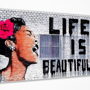 Banksy Wall Art Canvas Print Decor, Canvas Print, Room Decor, Home Decor, Movie Poster for Gift, READY TO HANG