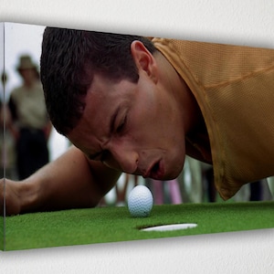 Happy Gilmore Canvas Poster Wall Art, Canvas Wall Decor, Canvas Print, Room Decor, Home Decor, Movie Poster for Gift, READY TO HANG