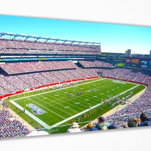 New England Patriots Poster Canvas Wall Art Wall Decor Room Decor, Home Decor, Movie Poster for Gift READY TO HANG