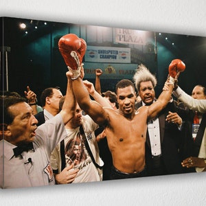 Mike Tyson Poster Canvas , Wall Art, Wall Decor, Canvas Print, Room Decor, Home Decor, Movie Poster for Gift, READY TO HANG