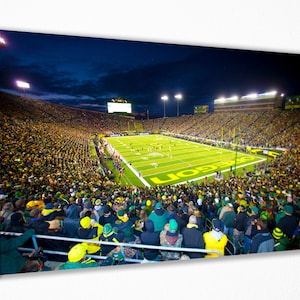 Autzen Stadion Poster Leinwand WandKunst Dekor, Wand Kunst Wand Dekor Raum Dekor, Home Decor, Film Poster für Geschenk BEREIT ZUM AUFHÄNGEN