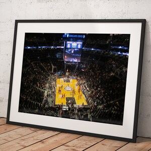 Barclays Center, Poster Framed Room Decor, Home Decor, Movie Poster for Gift, READY TO HANG