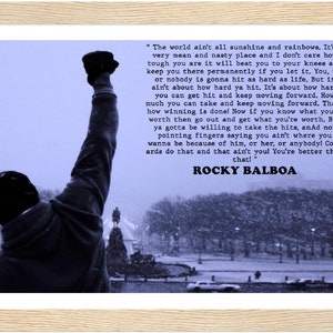 Grupo Erik Poster Rocky Balboa - Affiche Cinéma Rocky Film - Décoration Murale 61,5x91cm