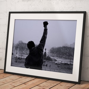 Rocky Balboa Movie, Wall Decor,   Poster Framed Room Decor, Home Decor, Movie Poster for Gift, READY TO HANG