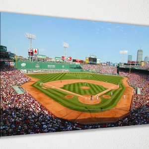 Boston Red Sox - Fenway Park Poster Canvas Wall Art Wall Decor Room Decor, Home Decor, Movie Poster for Gift READY TO HANG