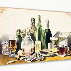 L.N Rosenthal, Canvas Wall Art Print | Poster Print Decor for Home & Office Decoration I Poster, READY TO HANG