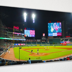 Truist Park Stadium - Atlanta Braves Stadium Canvas Wall Art Wall Decor Room Decor, Home Decor, Movie Poster for Gift READY TO HANG