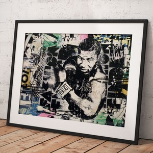 Mike Tyson Poster Framed, Wall Decor,   Print, Room Decor, Home Decor, Movie Poster for Gift, READY TO HANG
