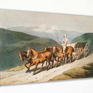 George Walker East Riding, Canvas Wall Art Print | Poster Print Decor for Home & Office Decoration I Poster, READY TO HANG