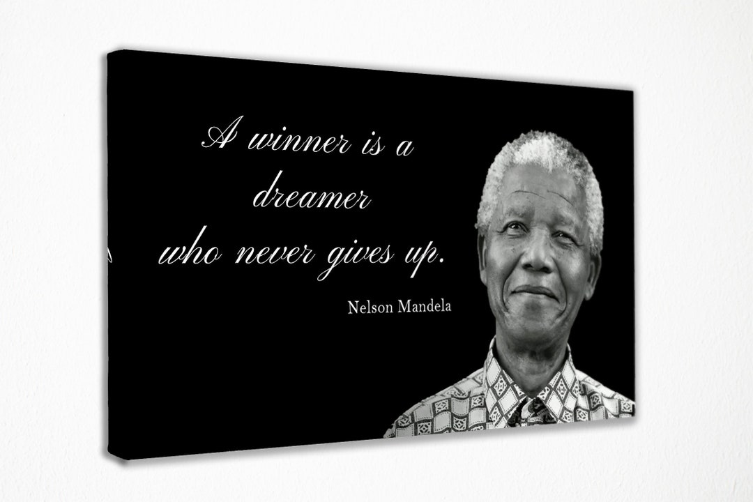 Nelson Mandela Motivational Quotes Poster Canvas Wall Art Print Wall Nelson Mandela Motivational Quotes Poster Canvas Wall Art Print Wall