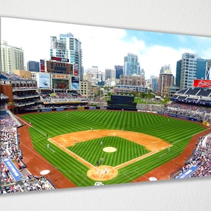 San Diego Padres Petco Park Poster Canvas Wall Art Wall Decor Room Decor, Home Decor, Movie Poster for Gift READY TO HANG