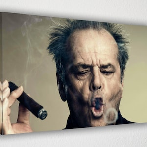 Jack Nicholson Poster Leinwand, Wandkunst, Wanddeko, Leinwanddruck, Raumdekor, Wohnkultur, Film Poster für Geschenk, READY TO HANG