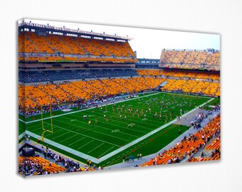 Pittsburgh Steelers Stadium Heinz Field Poster Canvas Wall Art Wall Decorat Room Decor, Home Decor, Movie Poster for Gift READY TO HANG