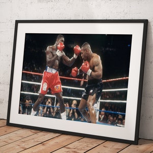 Mike Tyson Poster Framed, Wall Decor,   Print, Room Decor, Home Decor, Movie Poster for Gift, READY TO HANG