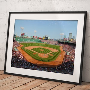 Boston Red Sox - Fenway Park, Poster Framed Room Decor, Home Decor, Movie Poster for Gift, READY TO HANG