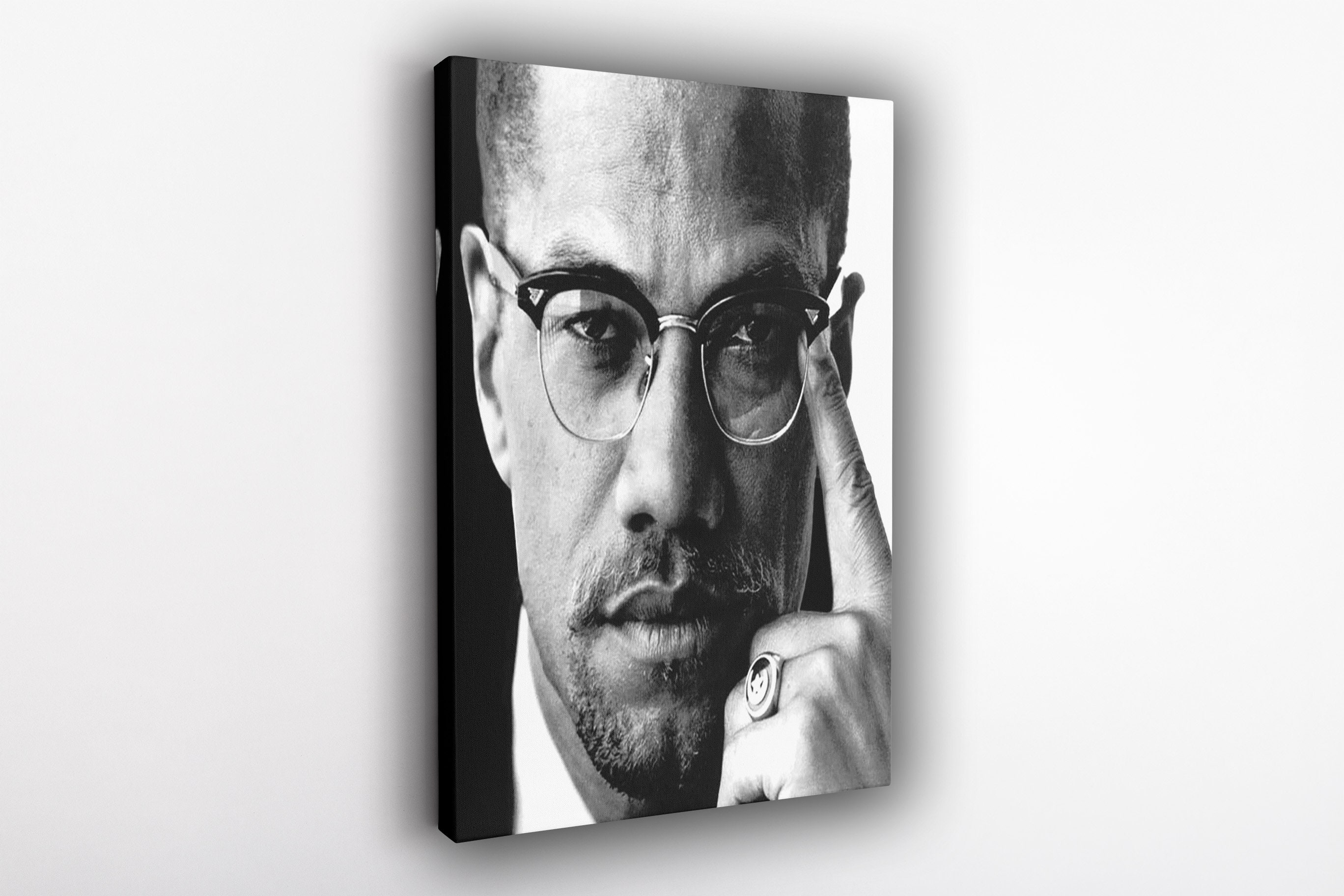 Malcolm X Quote Canvas Poster Wall Art Print Wall Decor, Canvas Print