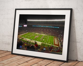 Bryant - Denny Stadium Alabama Crimson Tide, Poster Framed Room Decor, Home Decor, Movie Poster for Gift, READY TO HANG