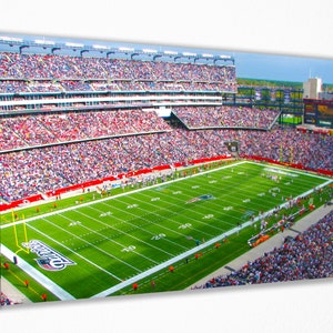 New England Patriots Poster Canvas Wall Art Wall Decor Room Decor, Home Decor, Movie Poster for Gift READY TO HANG