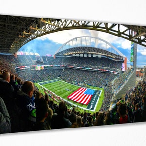 Centurylink Field Stadium Leinwand Wand Kunst Wand Dekor Raum Dekor, Home Decor, Film Poster für Geschenk BEREIT ZUM AUFHÄNGEN