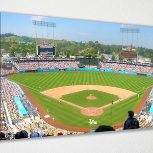 Los Angeles Dodgers Stadium Poster Leinwand Wand Kunst Wand Dekor Raum Dekor, Home Decor, Film Poster für Geschenk BEREIT ZUM AUFHÄNGEN