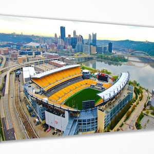 Pittsburgh Steelers Stadium Heinz Field Poster Leinwand Wand Kunst Wand dekor Raumdekor, Wohnkultur, Filmplakat für Geschenk BEREIT ZUM AUFHÄNGEN