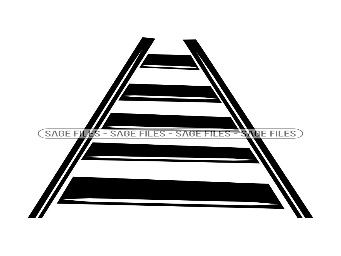Rail Tracks 3 Svg Railway Track Svg Railroad Svg Trai vrogue.co