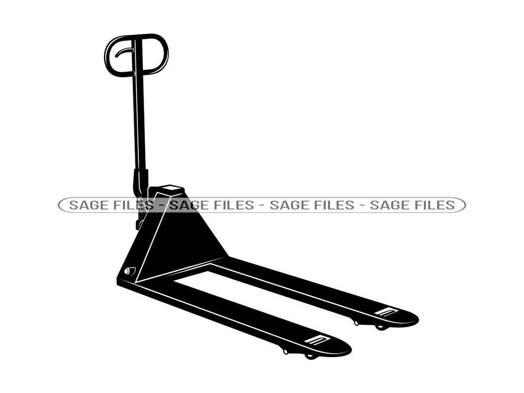 Pallet Jack SVG, Warehouse Svg, Shipping Svg, Pallet Jack Clipart