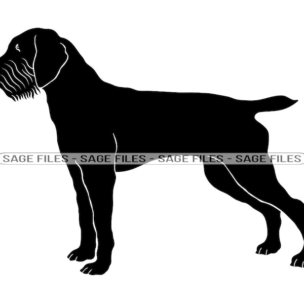 Pudelpointer Svg - Etsy