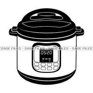 Druckkocher SVG, Koch svg, Druckkocher Clipart, Druckkocher Dateien für Cricut, Cut Dateien für Silhouette, Png, Dxf