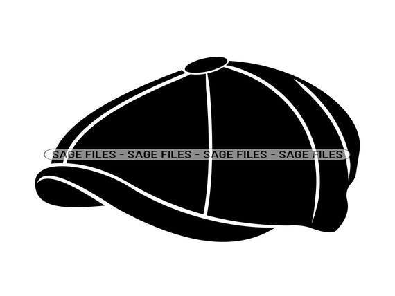 Newsboy Cap Svg, Newsboy Hat Svg, Newsboy Cap Clipart, Newsboy Cap Files for Cricut, Newsboy Cap Cut Files For Silhouette, Png, Dxf
