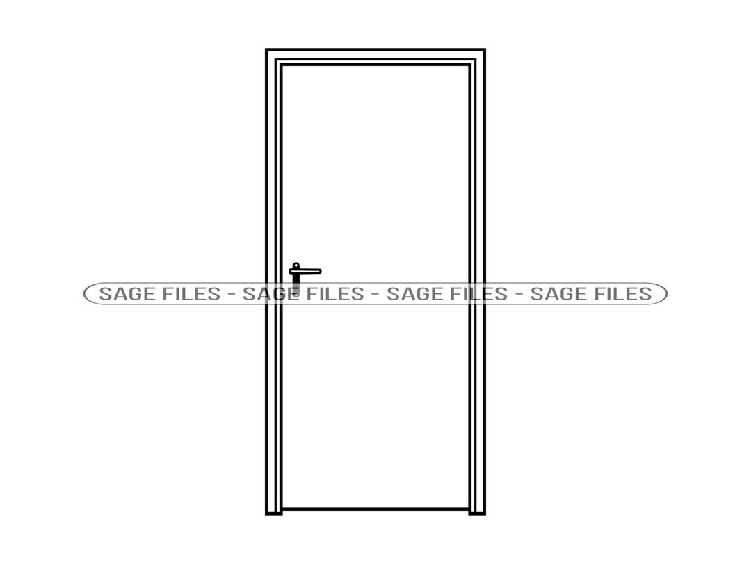 Door SVG, Entrance Svg, Exit Svg, Door Clipart, Door Files for Cricut ...