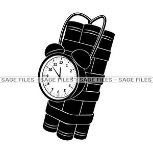 Dynamite #3 SVG, Dynamite SVG, Time Bomb Svg, Dynamite Clipart, Dynamite Files for Cricut, Dynamite Cut Files For Silhouette, Png, Dxf
