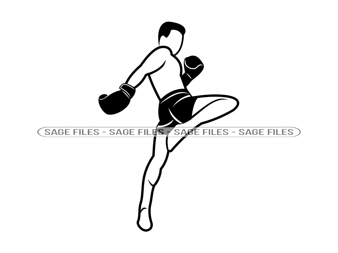 Kickbox Clipart