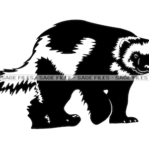 Wolverine #5 SVG, Wolverine SVG, Animals Svg, Wolverine Cut Files,  Png, Dxf